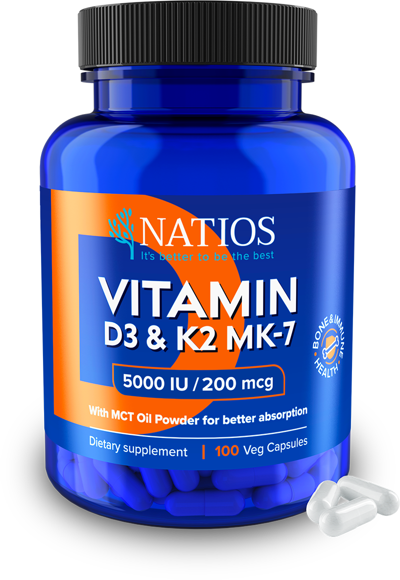 Natios Vitamin D3 + K2